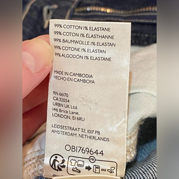 Anthropologie Pilcro Seamed Sport Cargo Jean  NWT - Picture 10 of 14